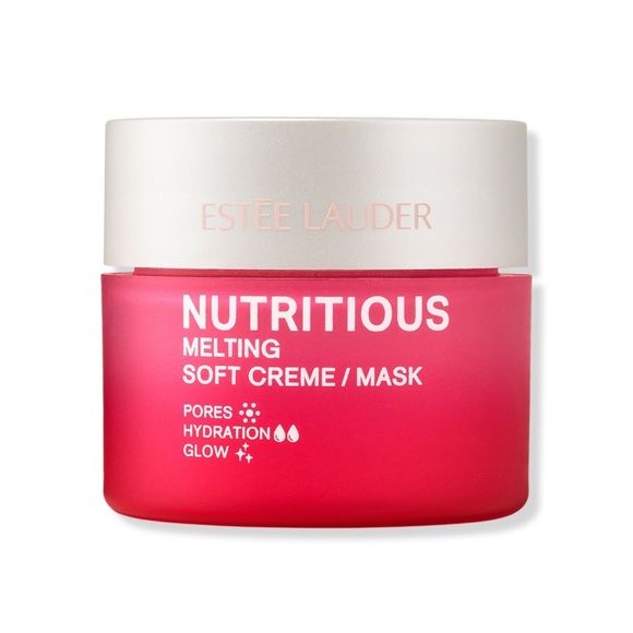 Estee Lauder Nutritious Melting Soft Creme/Mask - Red NWT .5oz / 15ml - Picture 1 of 6